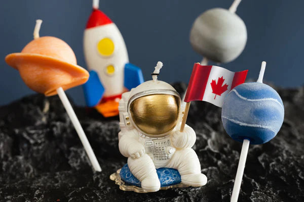 Landing Astronaut Candle from Southlake Gifts