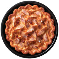 Southlake Gifts Apple Pie food Candle in a white background – novelty dessert candle in baking pan, perfect for fall table décor or handmade gift.