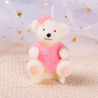 A cute pink Baby Bear Candle from Southlake Gifts.