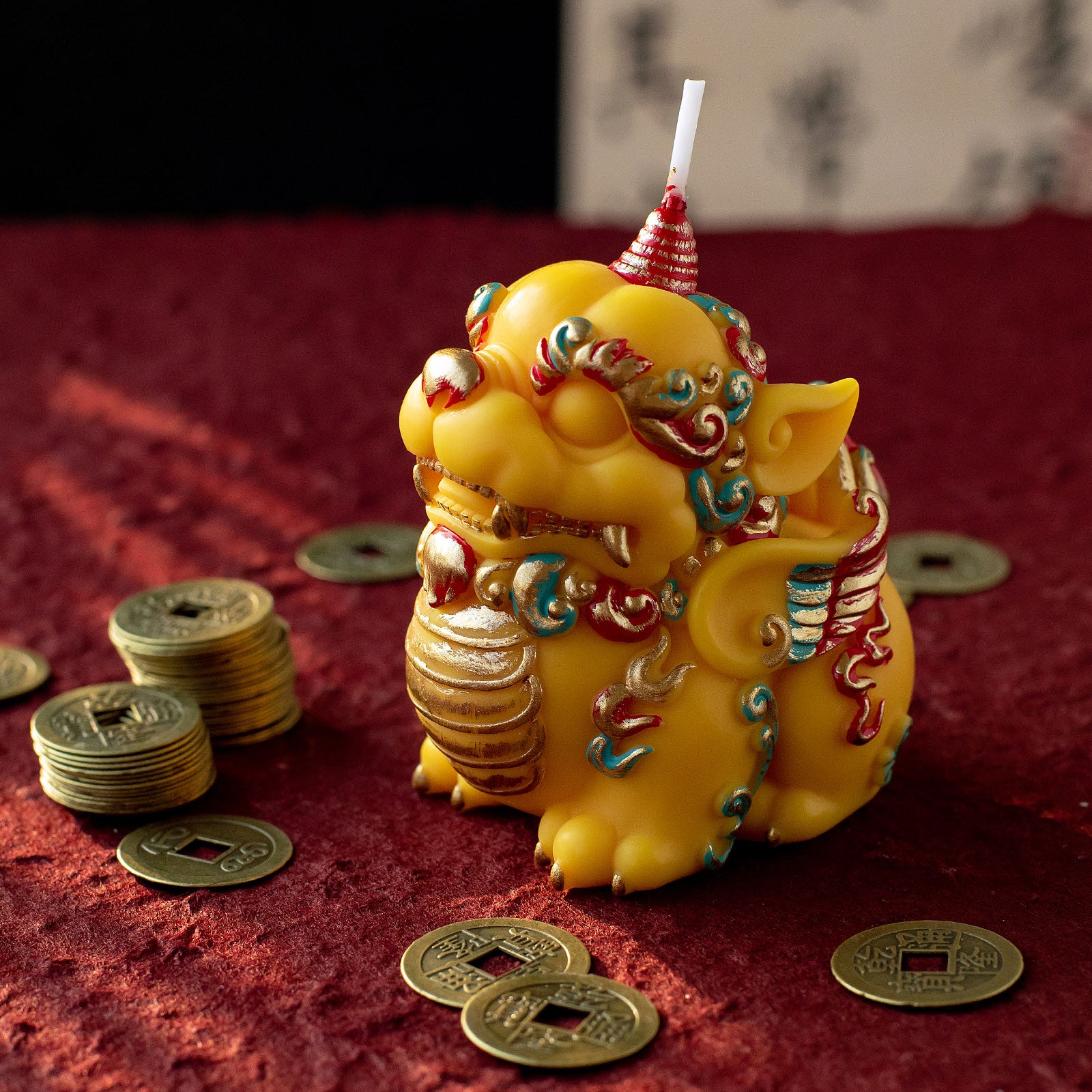 Chinese Fortune PIXIU Candle - Southlake Gifts