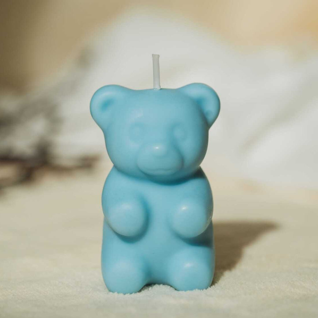 Mysterious Blue Gummy Bear Candle is the best ideas for decoration.