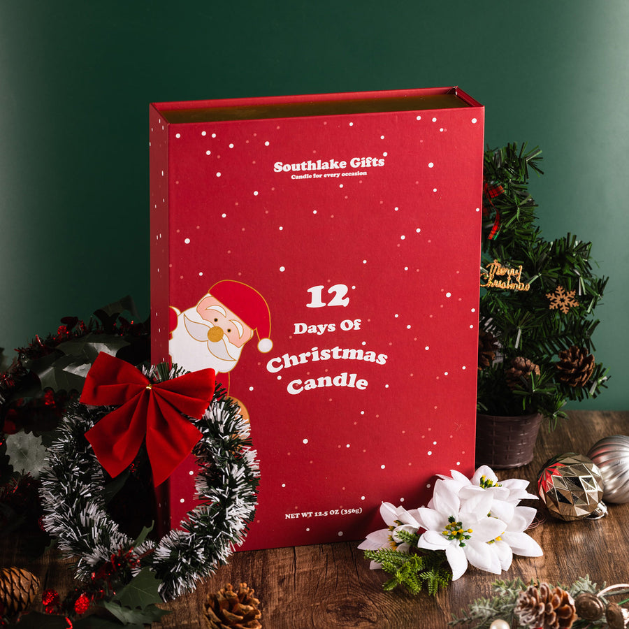 Christmas Aromatherapy Scented Candles Advent Calendar (12pcs/Pack)