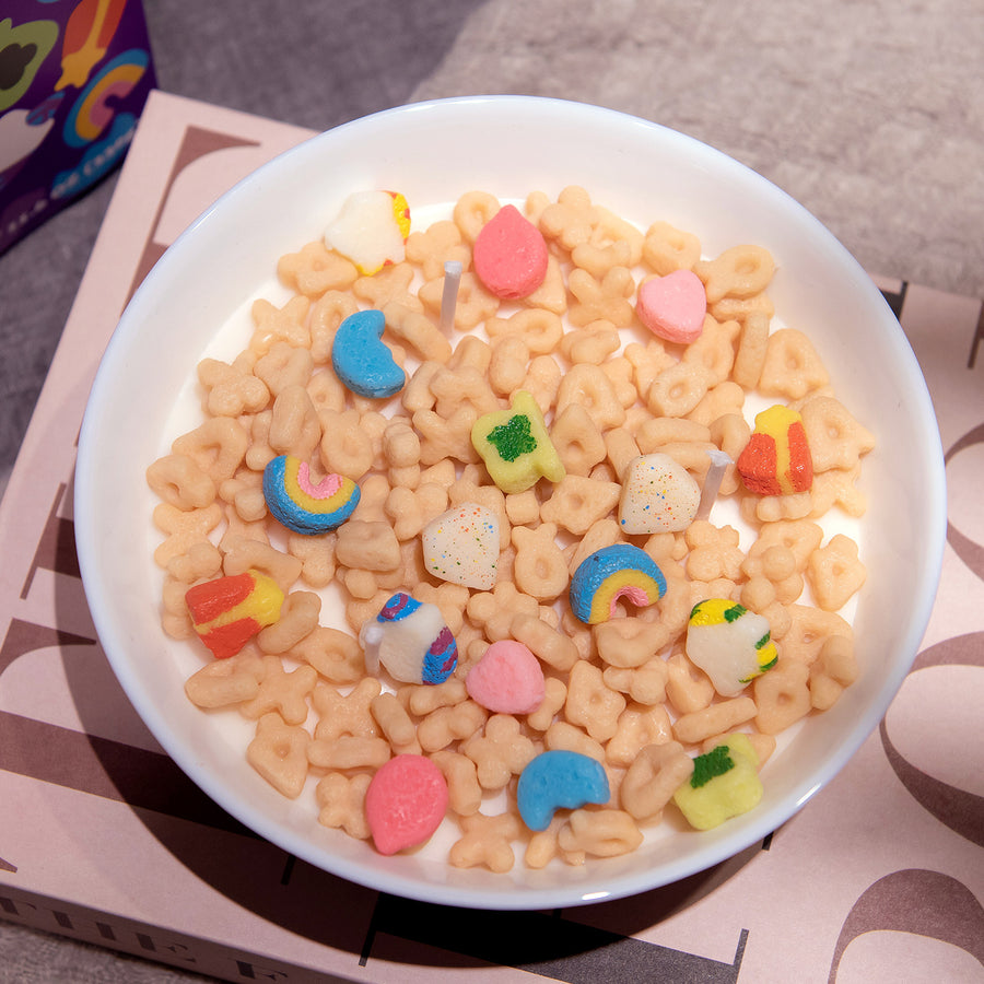 Lucky Charms Cereal Candle 3.0