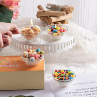 Mini Mix Funny Cereal Bowl Scented Soy Aromatherapy Candles for Birthday Party Wedding Favor (4pcs/Pack)