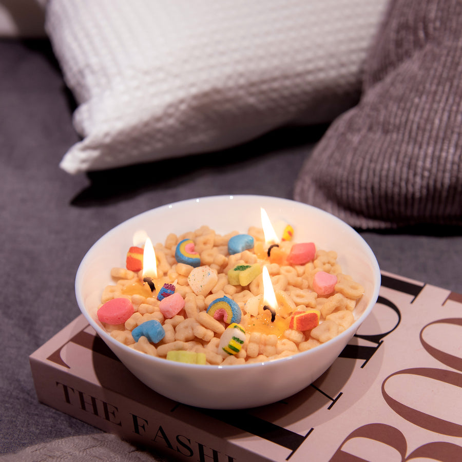 Lucky Charms Cereal Candle 3.0