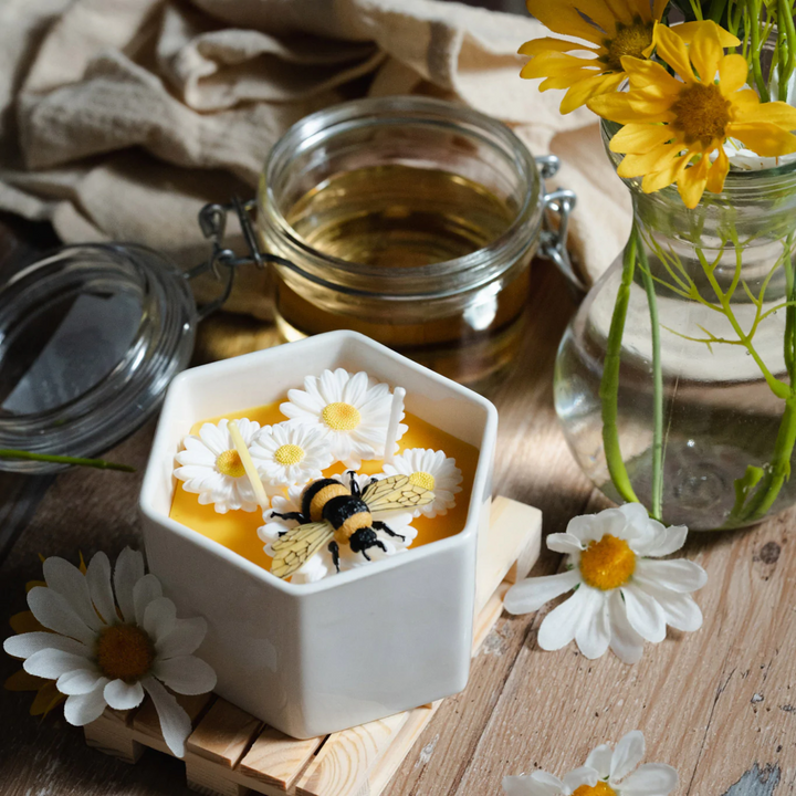 A beautiful Honey Milk Bowl Scented Candle that will never disappoint you.