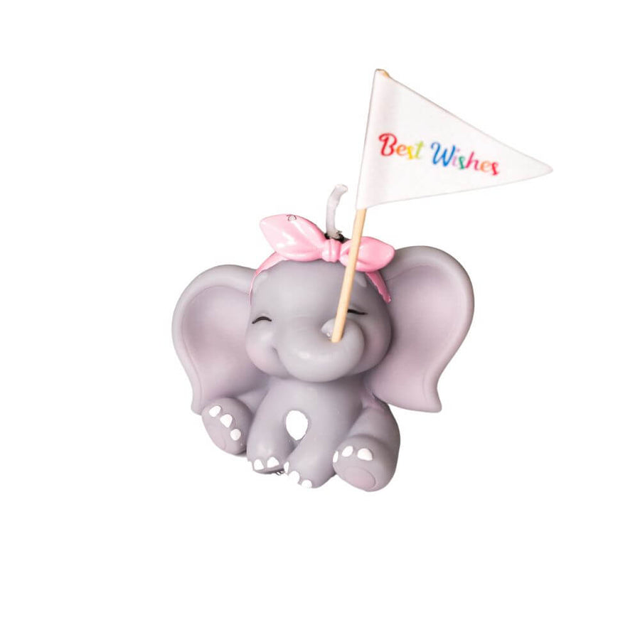 Baby Elephant Candle
