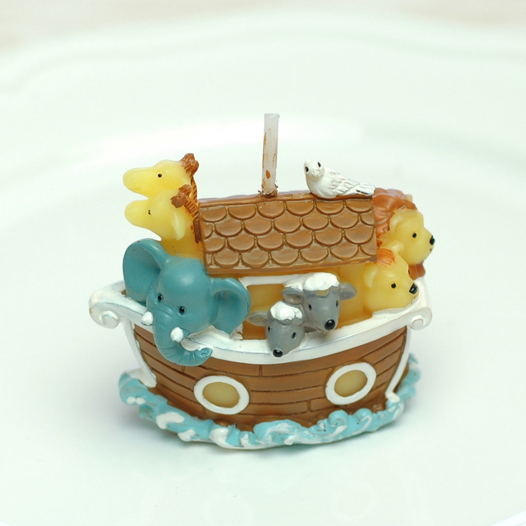 We Will Take You Anywhere with this cute Noah's Ark Candle.