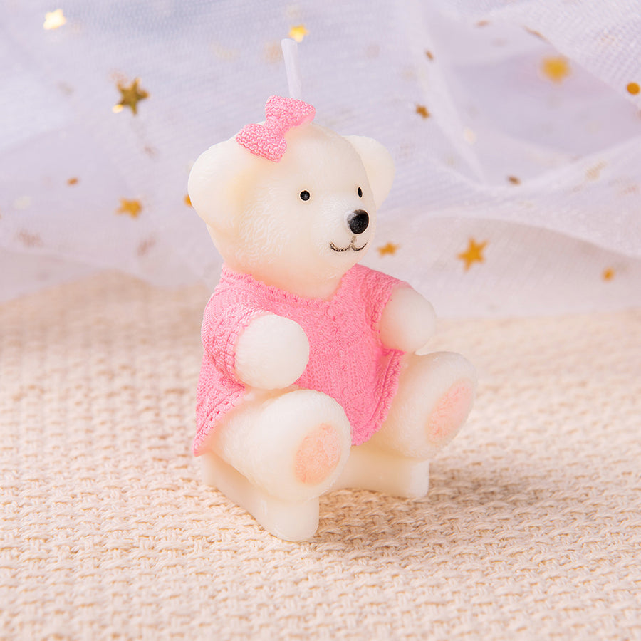 Baby Pink Bear Candle from Southlake Gifts.