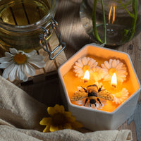 Bright your everyday with this Honey Milk Bowl Scented Candle from Southlake Gifts.