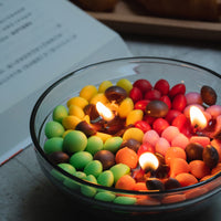 Make a night more beautiful with this Rainbow Bowl Scented Candle.