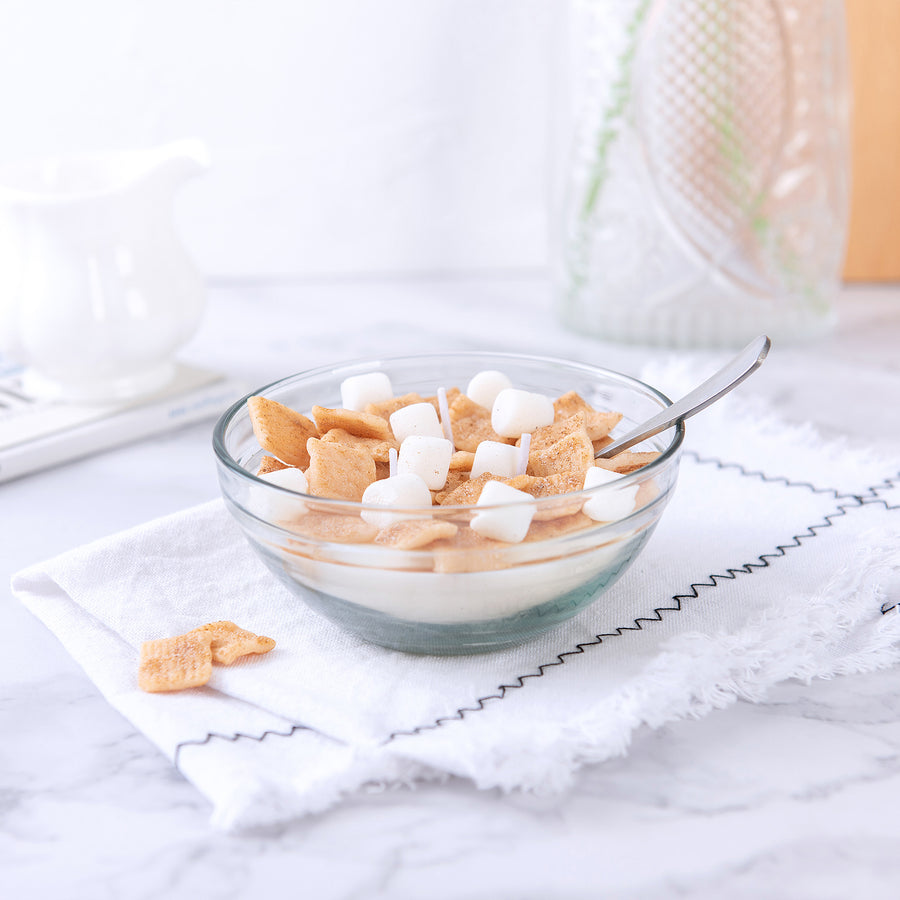 Make the world a better place with Cinnamon Cereal Bowl Candle.