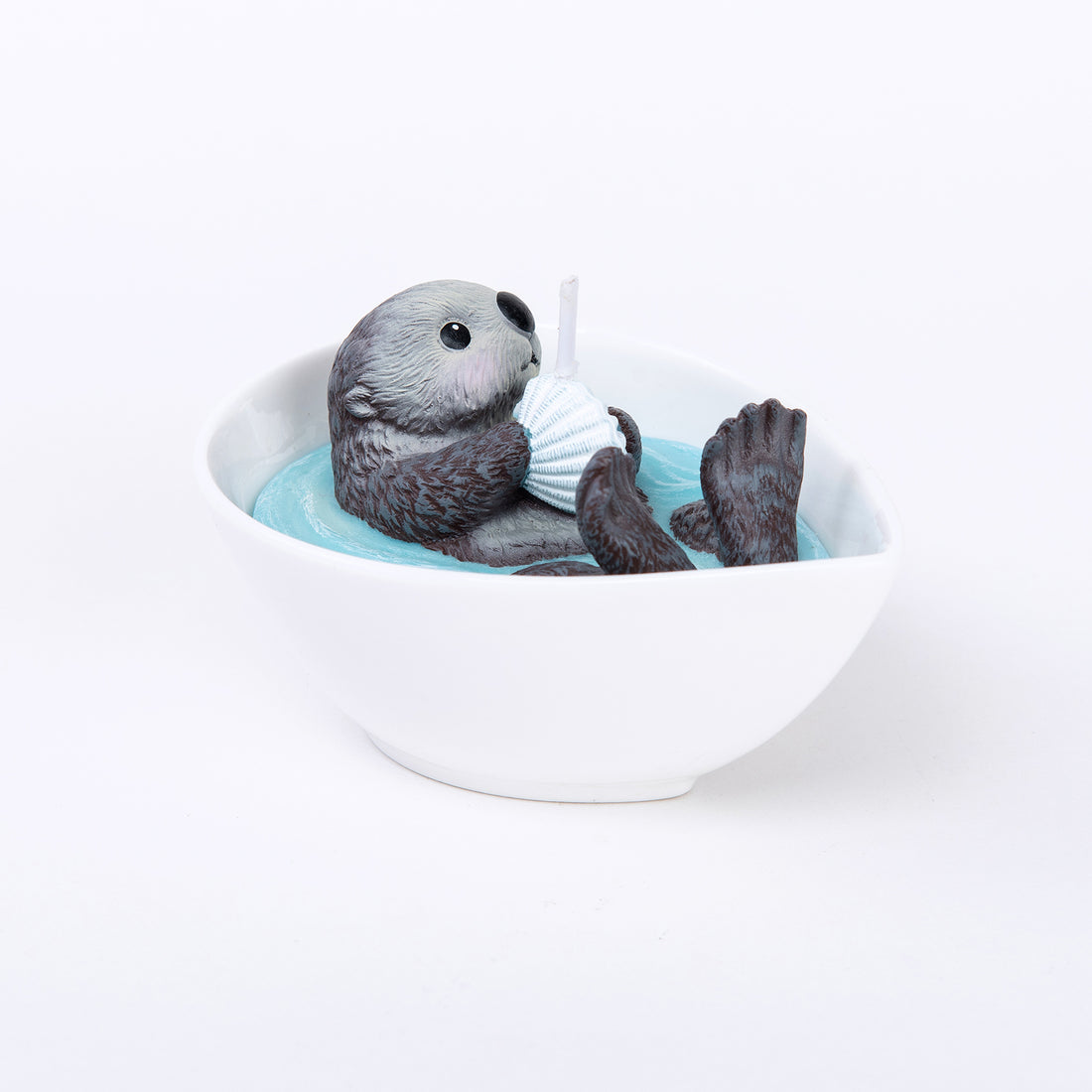 Make the evenings more beautiful with this Cute Sea Otter Baby Scented Candle from Southlake Gifts.
