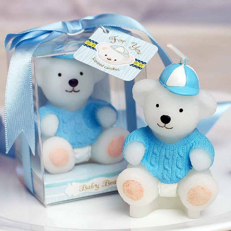 iLikePar Baby Bear Candle Pink