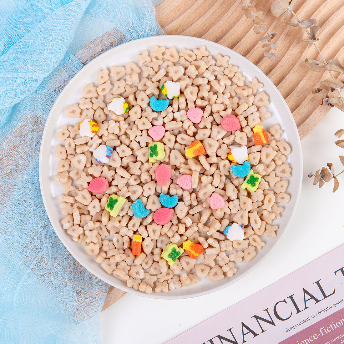 Lucky Charm Cereal Candle Embeds  Scented Cereal “TOP” Decoration