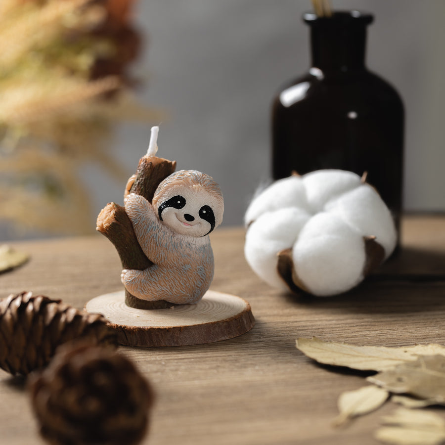 Take your home to the next level with this Baby Sloth Candle.