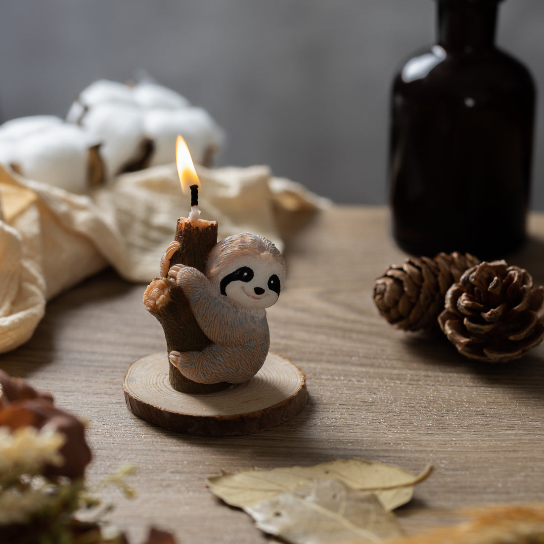 Making home extra special with this Baby Sloth Candle.