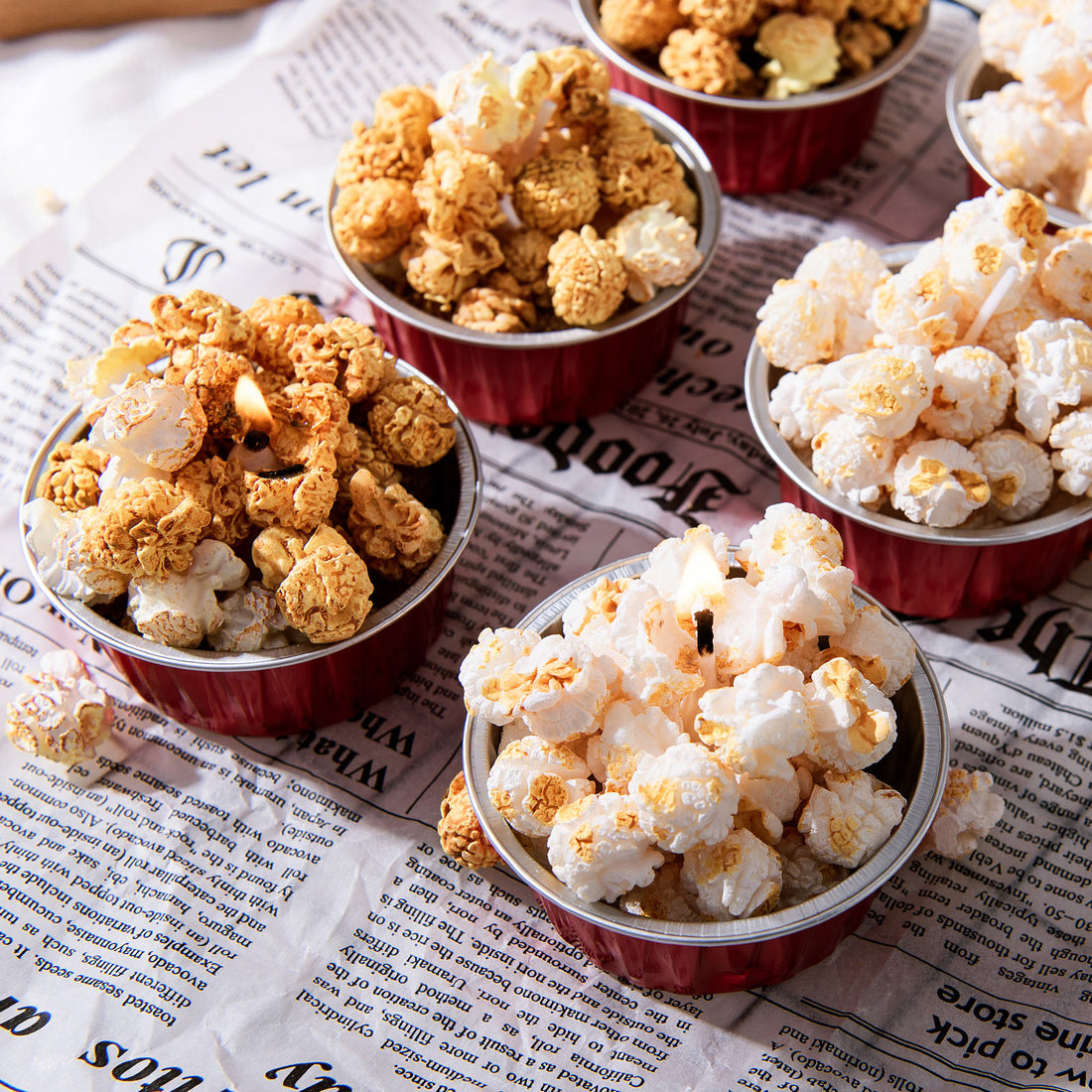 We’re bringing cute Popcorn candles back to life again.