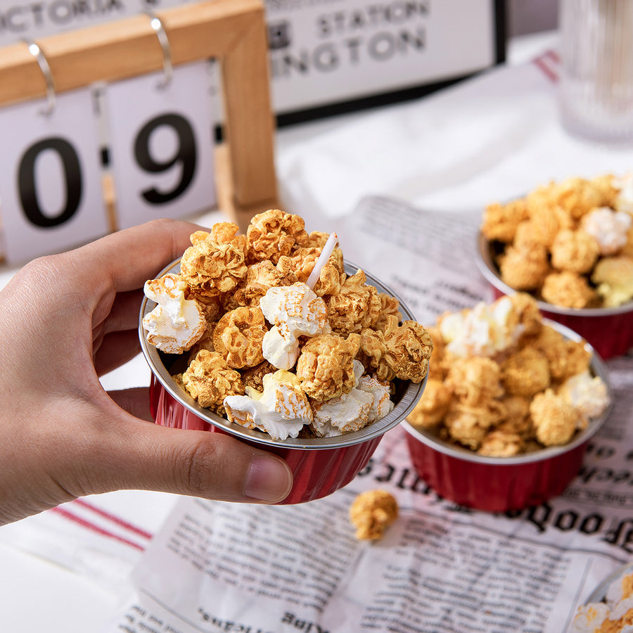 Let’s brighten our homes together with this Popcorn Candle.