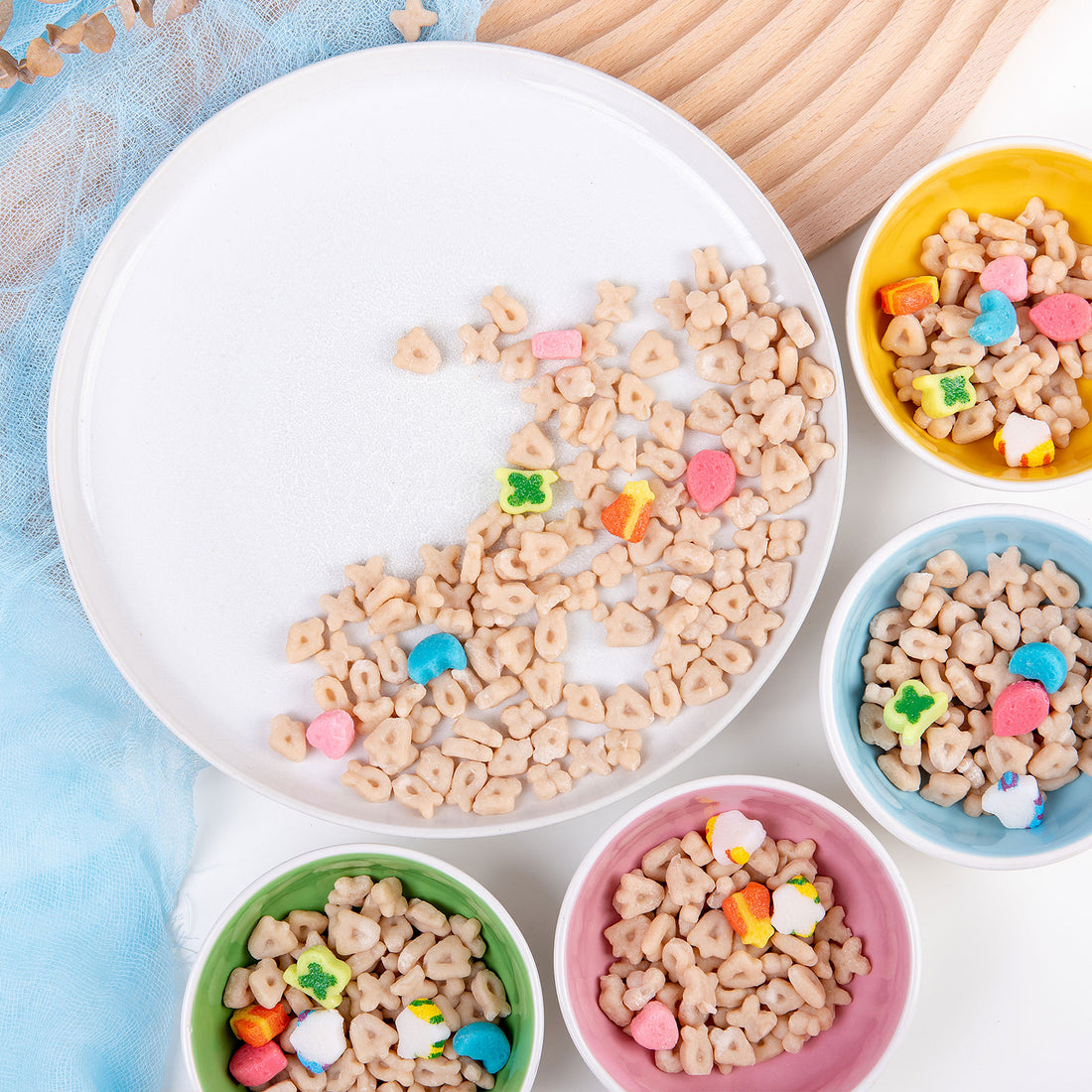 Lucky Charm Cereal Candle Embeds  Scented Cereal “TOP” Decoration