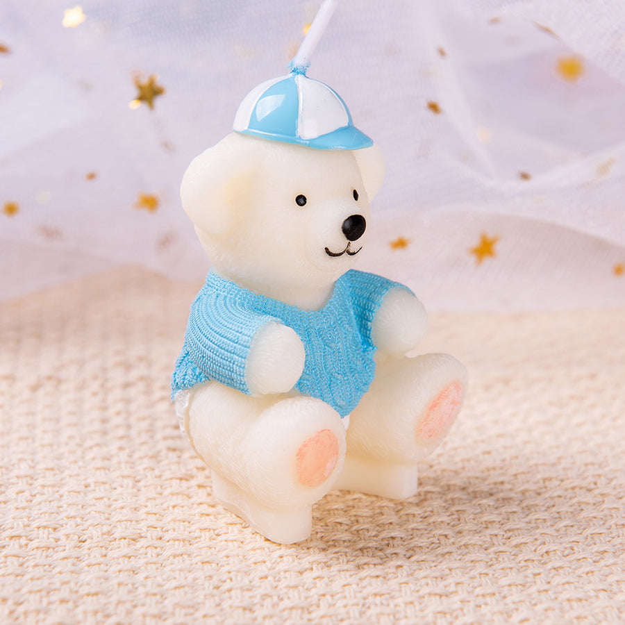 Baby Blue Bear Candle from Southlake Gifts.