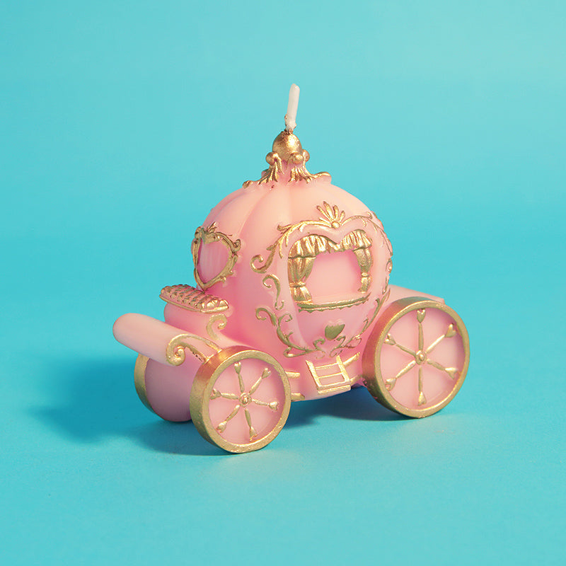 The beauty of Pumpkin Carriage Candle that will light up your nights.
