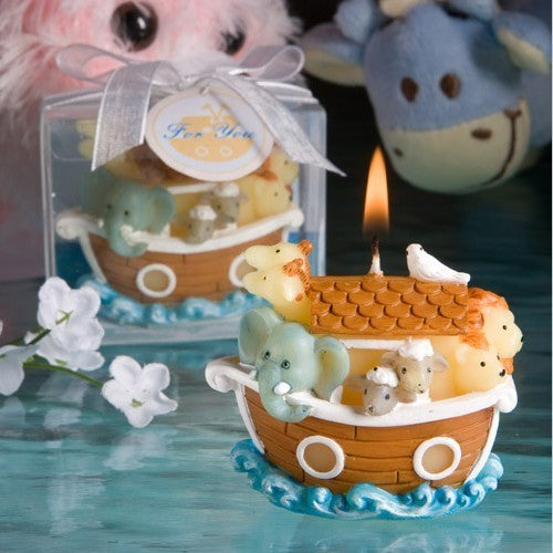 Two lovely Noah's Ark Candle from Southlake Gifts. 