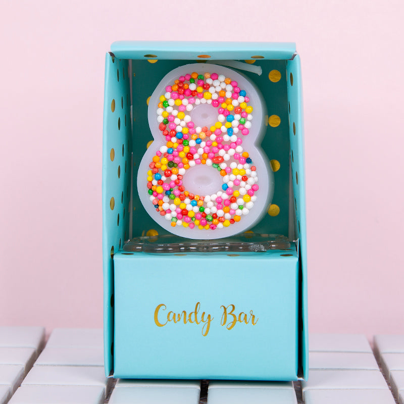 A way to light your world using number 8 candy bar from Southlake Gifts.