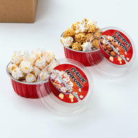 This cute little Caramel and Classic Popcorn will make every room feel like Christmas. 
