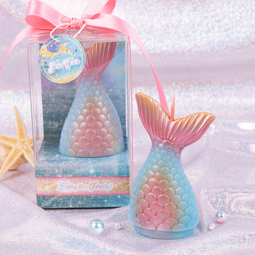 We make best Metallic Mermaid Tail Candle just for you.