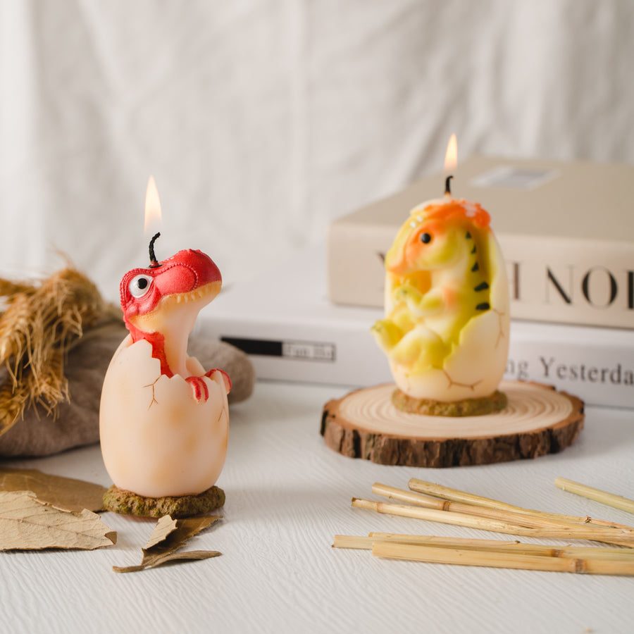  Fill your home with this cute Dinosaur Baby Candle.