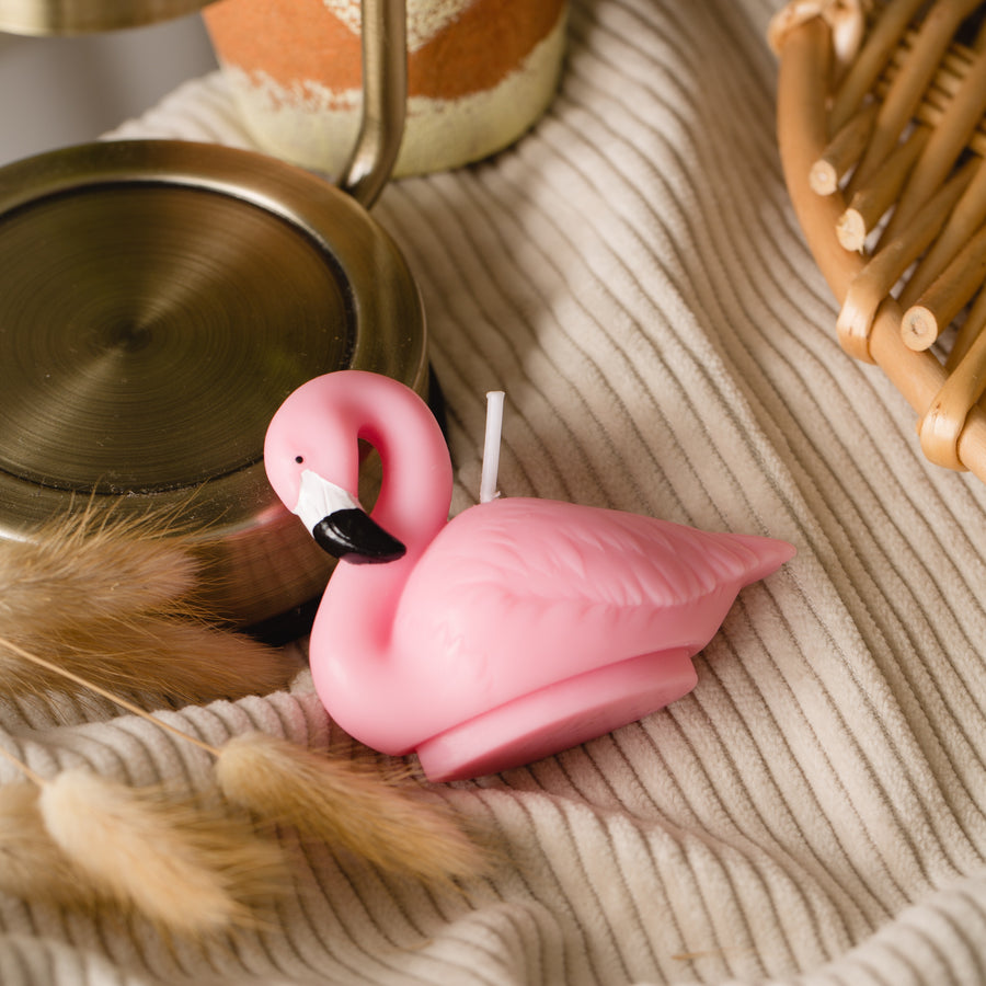 Holiday Flamingo Salt and Pepper Shakers