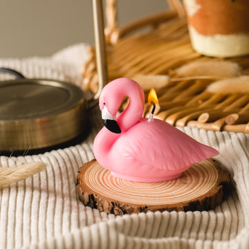 Pink Flamingo Candle from Southlake Gifts.