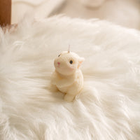 Looking Up Blush Bunny Candle 