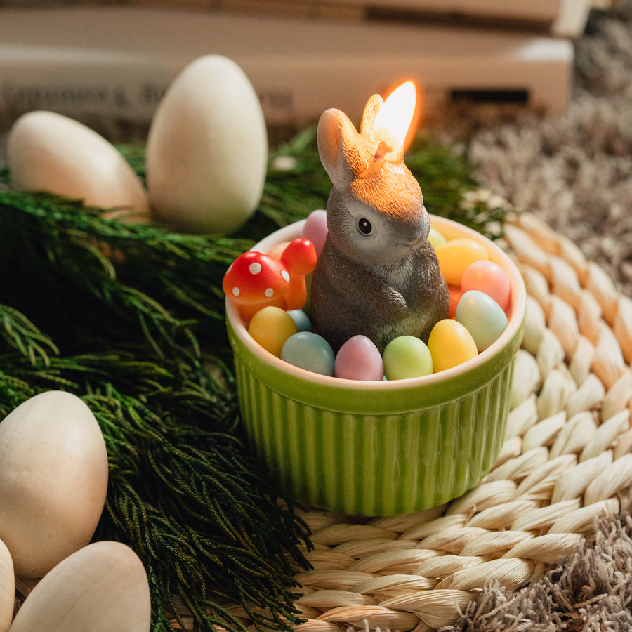 This Easter Rabbit Bunny Egg Candle  from Southlake Gifts will be the perfect Easter Decor