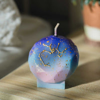 A Beautiful Sagittarius Prismatic Constellation Candle from Southlake Gifts.